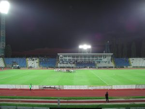 Stadion Ion Oblemenco, vechiul stadion, nocturnă