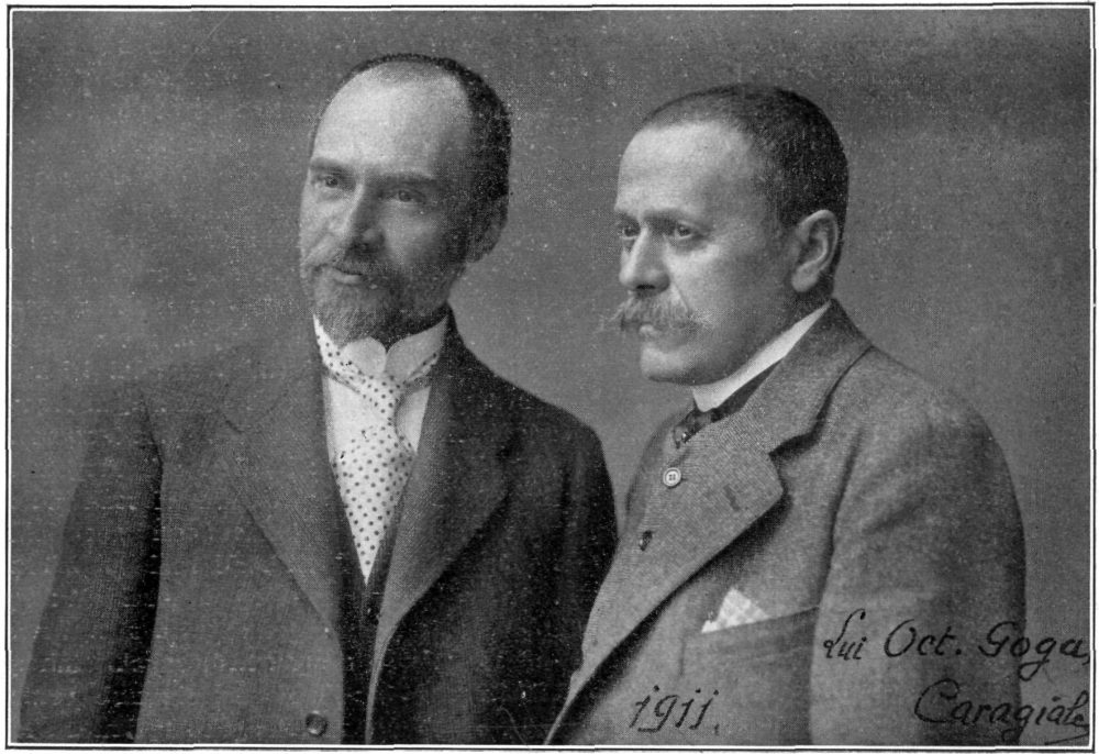 doi scriitori români